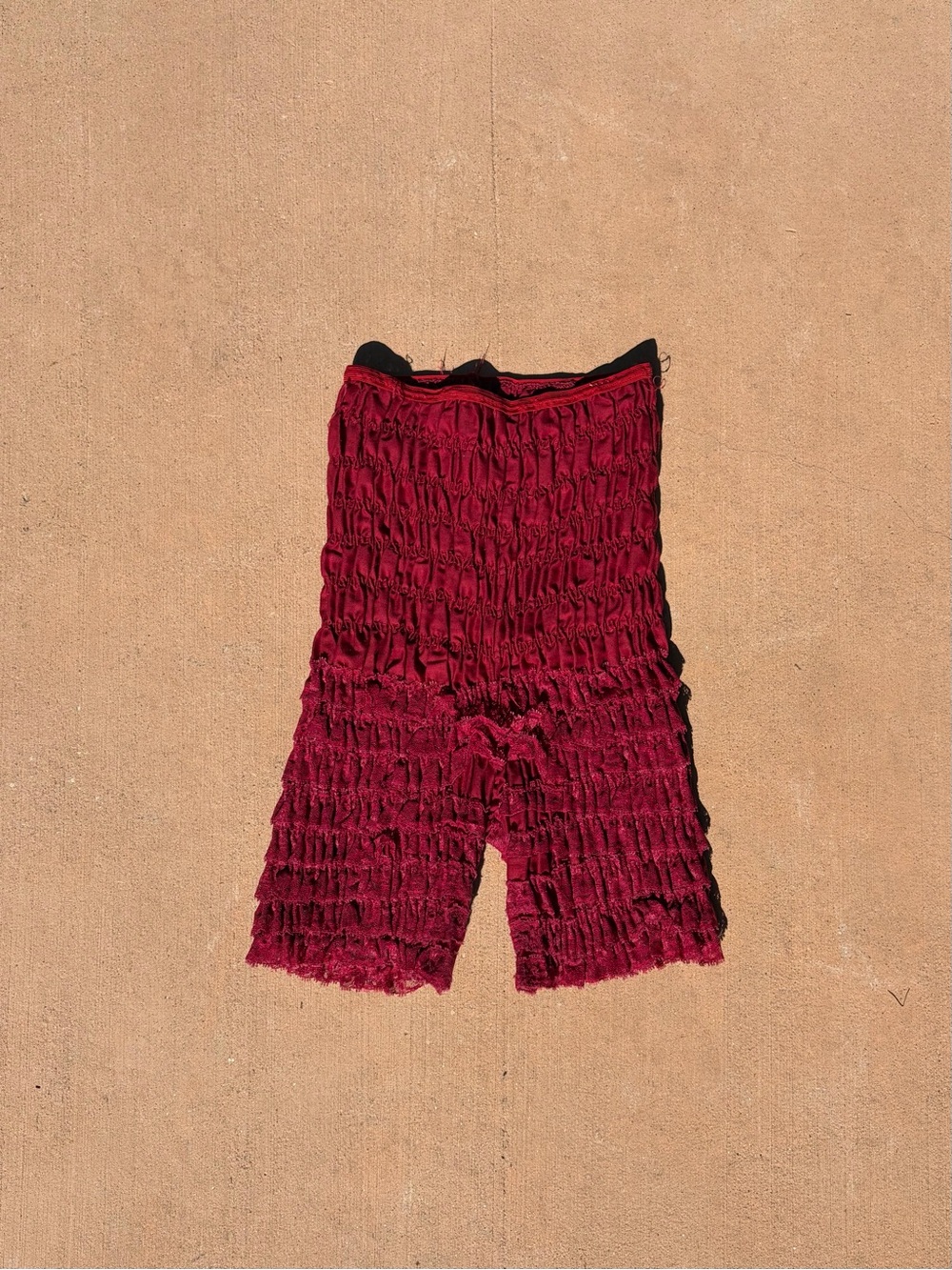 Burgundy Women’s Bloomer Shorts